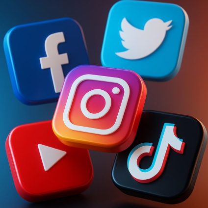 social media logo social media marketer in kerala